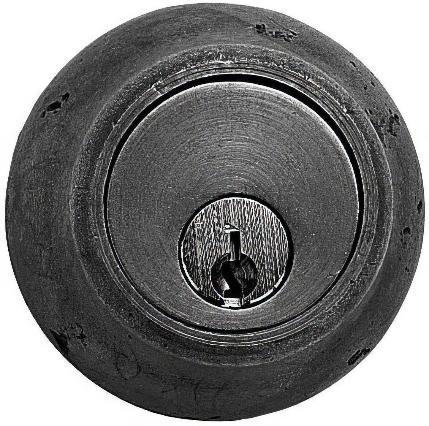 Emtek Regular Style Sandcast Bronze Single Cylinder Deadbolt