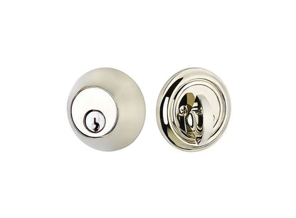 Emtek Regular Style Classic Brass Single Cylinder Deadbolt