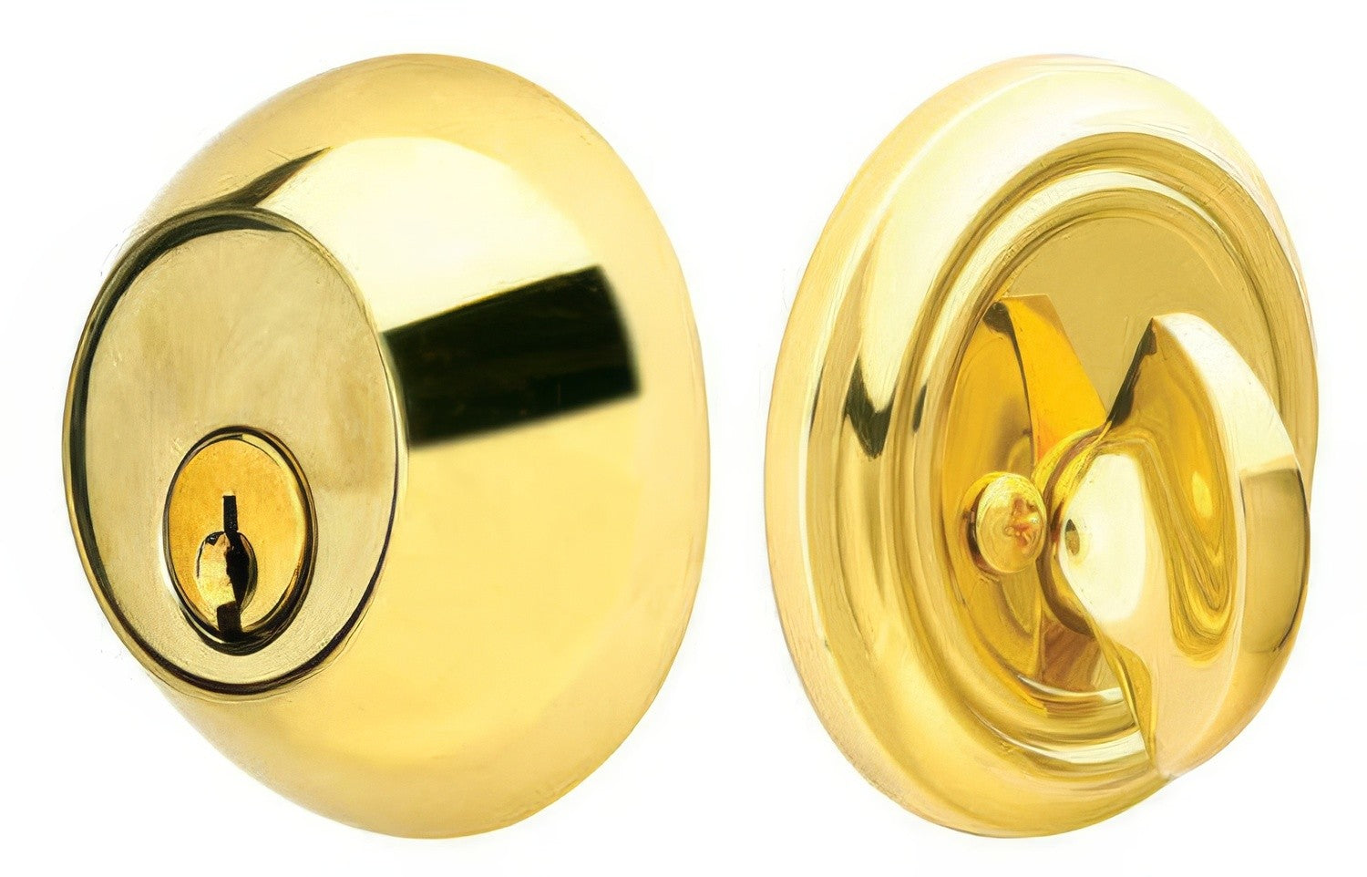 Emtek Regular Style Classic Brass Single Cylinder Deadbolt