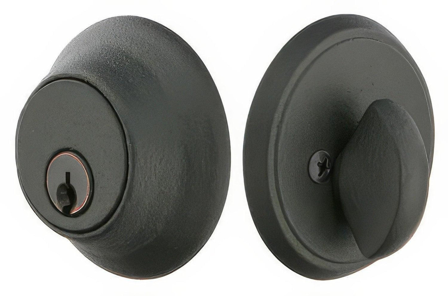 Emtek 8452 #2 Style Wrought Steel Single Cylinder Deadbolt