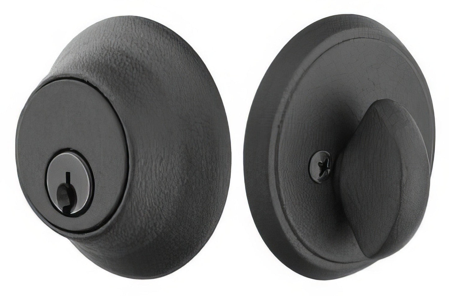 Emtek 8452 #2 Style Wrought Steel Single Cylinder Deadbolt