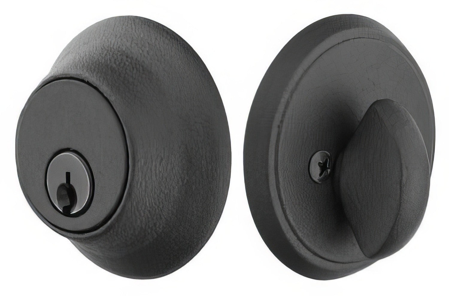 Emtek 8452 #2 Style Wrought Steel Single Cylinder Deadbolt