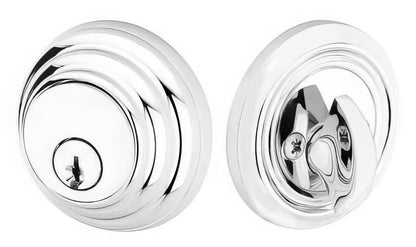 Emtek 8455US Low Profile Style Brass Modern Single Cylinder Deadbolt