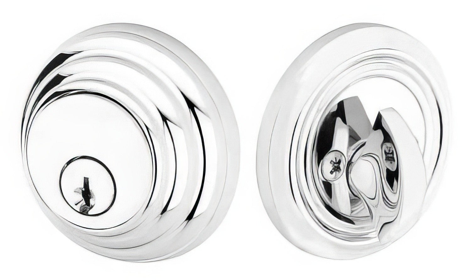 Emtek 8455US Low Profile Style Brass Modern Single Cylinder Deadbolt