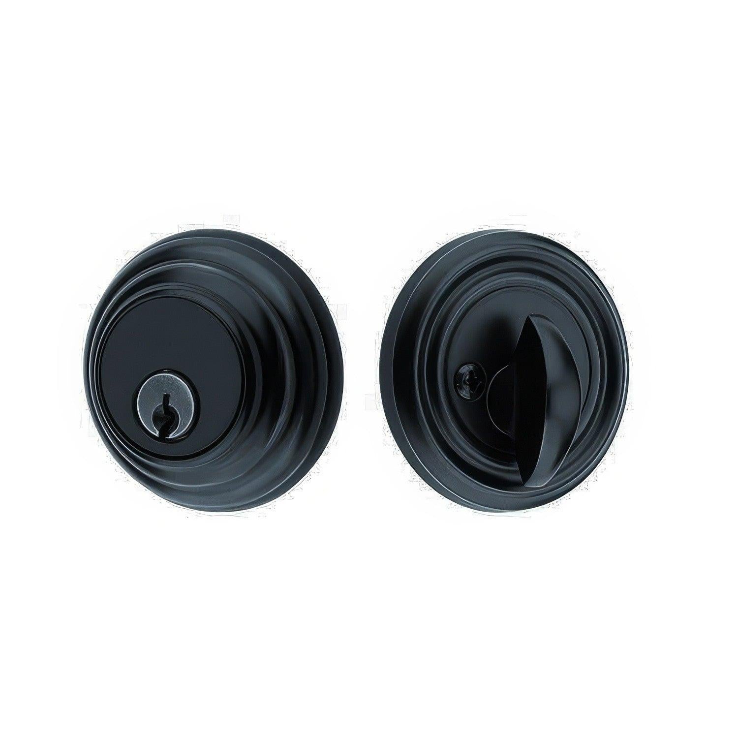 Emtek 8455US Low Profile Style Brass Modern Single Cylinder Deadbolt