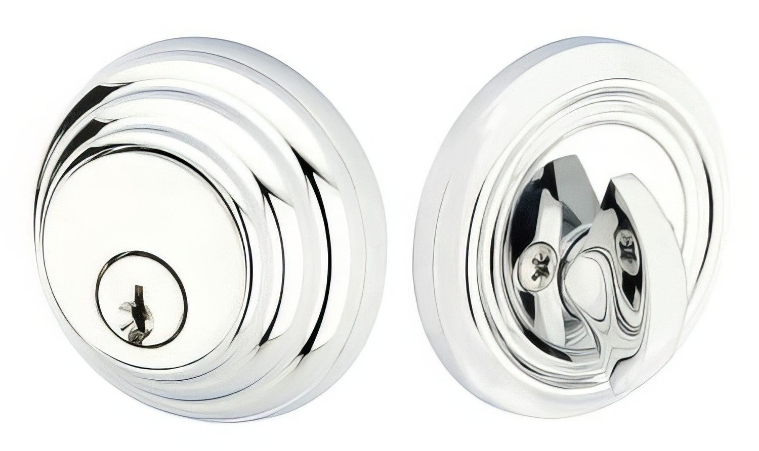 Emtek 8455US Low Profile Style Brass Modern Single Cylinder Deadbolt