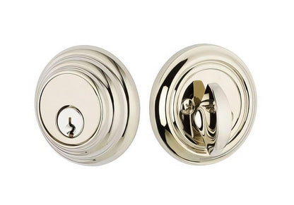 Emtek 8455US Low Profile Style Brass Modern Single Cylinder Deadbolt