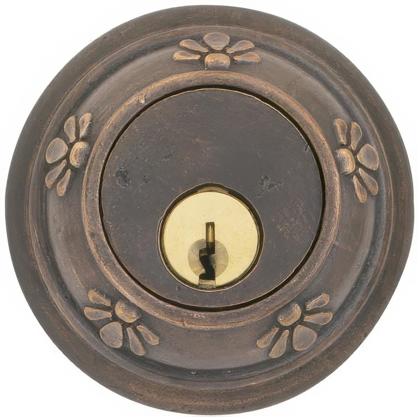 Emtek Tuscany Style Lost Wax Cast Bronze Single Cylinder Deadbolt