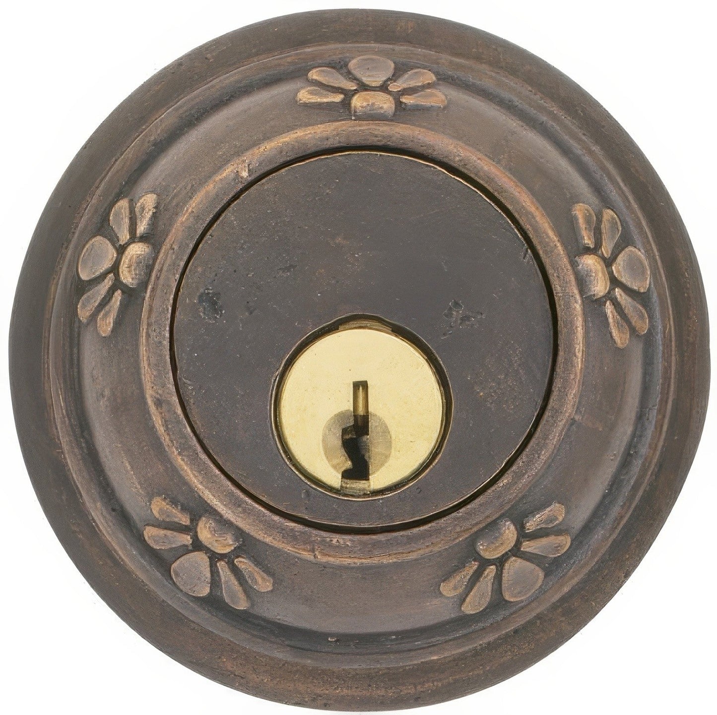 Emtek Tuscany Style Lost Wax Cast Bronze Single Cylinder Deadbolt