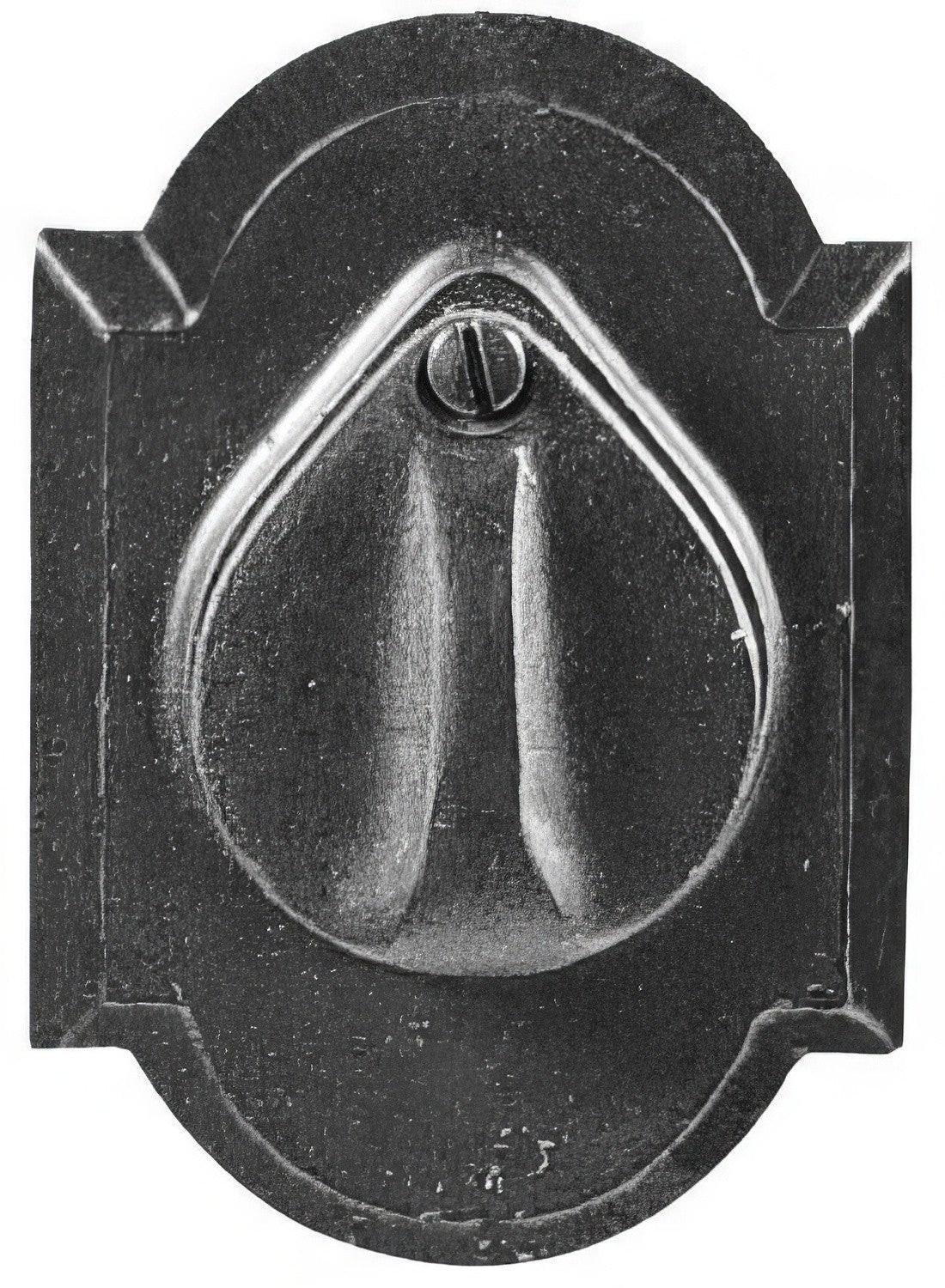 Emtek #1 Style Sandcast Bronze Single Cylinder Deadbolt