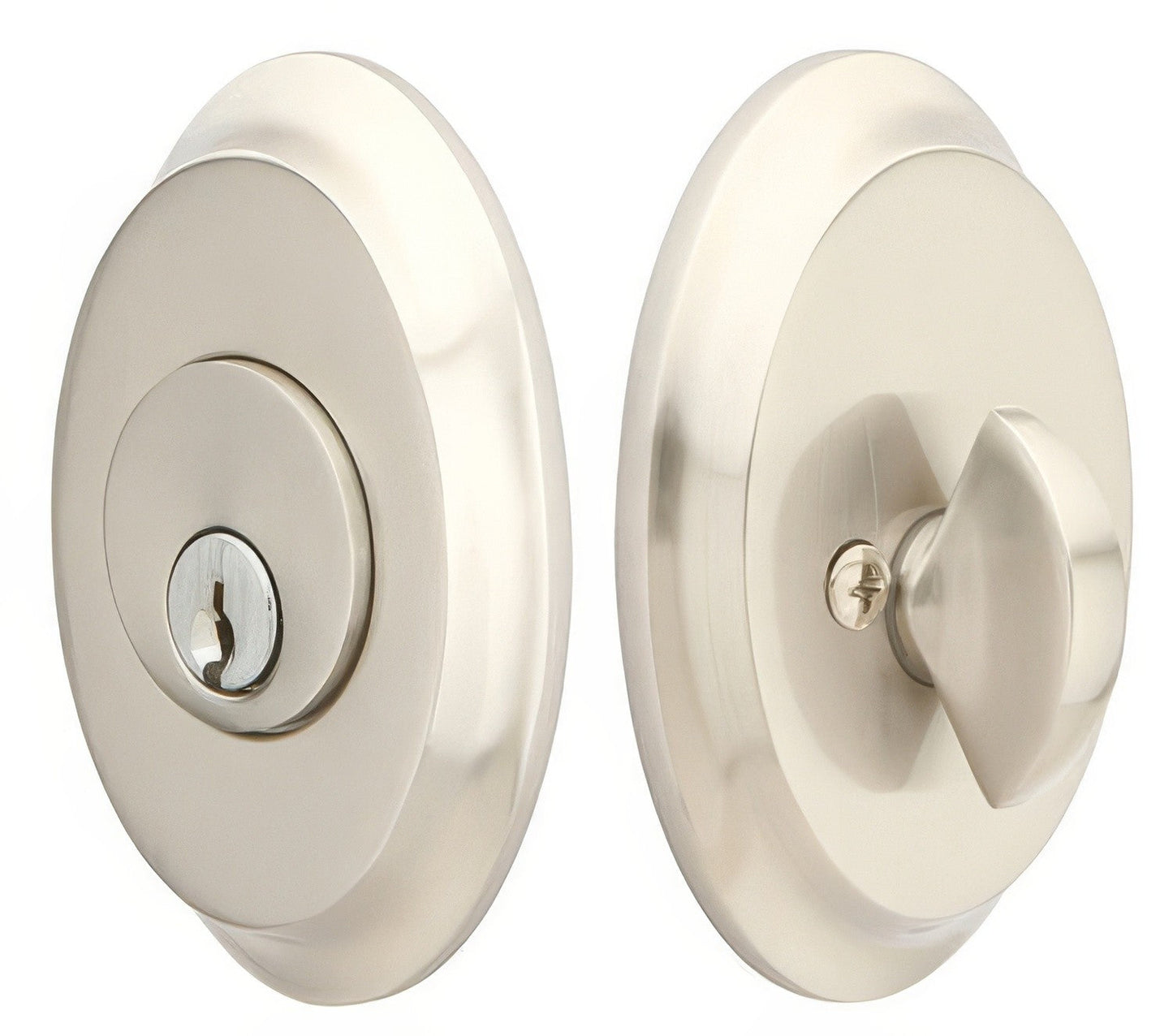 Emtek Saratoga Style Classic Brass Single Cylinder Deadbolt