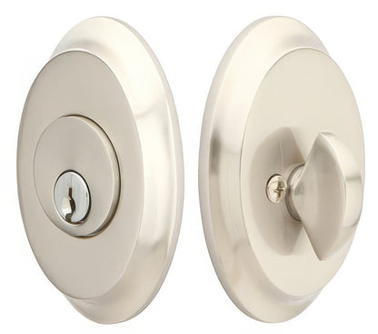 Emtek Saratoga Style Classic Brass Single Cylinder Deadbolt