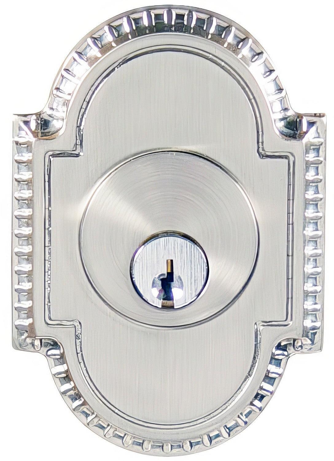 Emtek Knoxville Style Designer Brass Single Cylinder Deadbolt