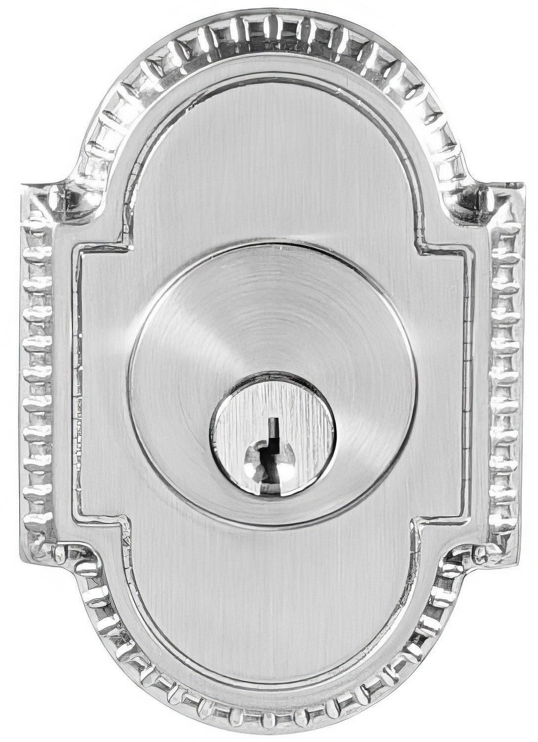 Emtek Knoxville Style Designer Brass Single Cylinder Deadbolt