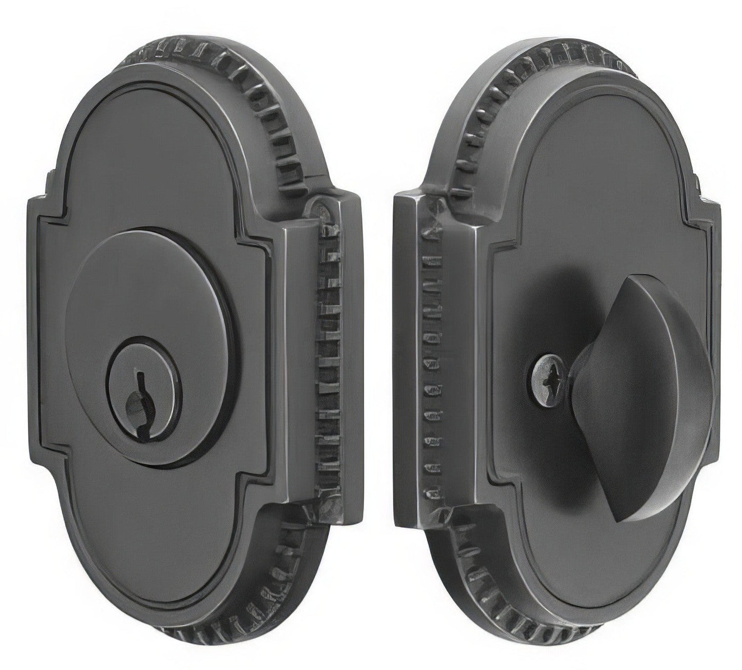 Emtek Knoxville Style Designer Brass Single Cylinder Deadbolt
