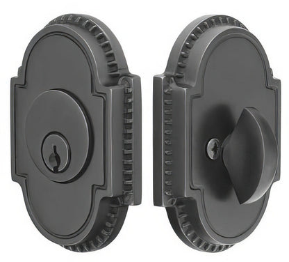 Emtek Knoxville Style Designer Brass Single Cylinder Deadbolt