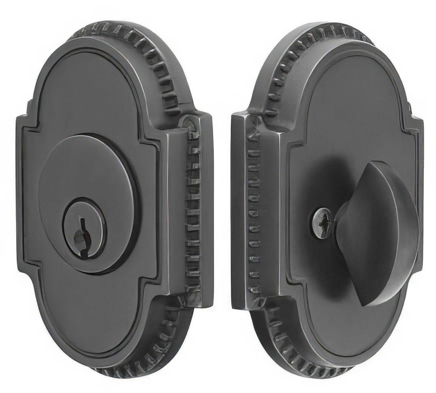 Emtek Knoxville Style Designer Brass Single Cylinder Deadbolt