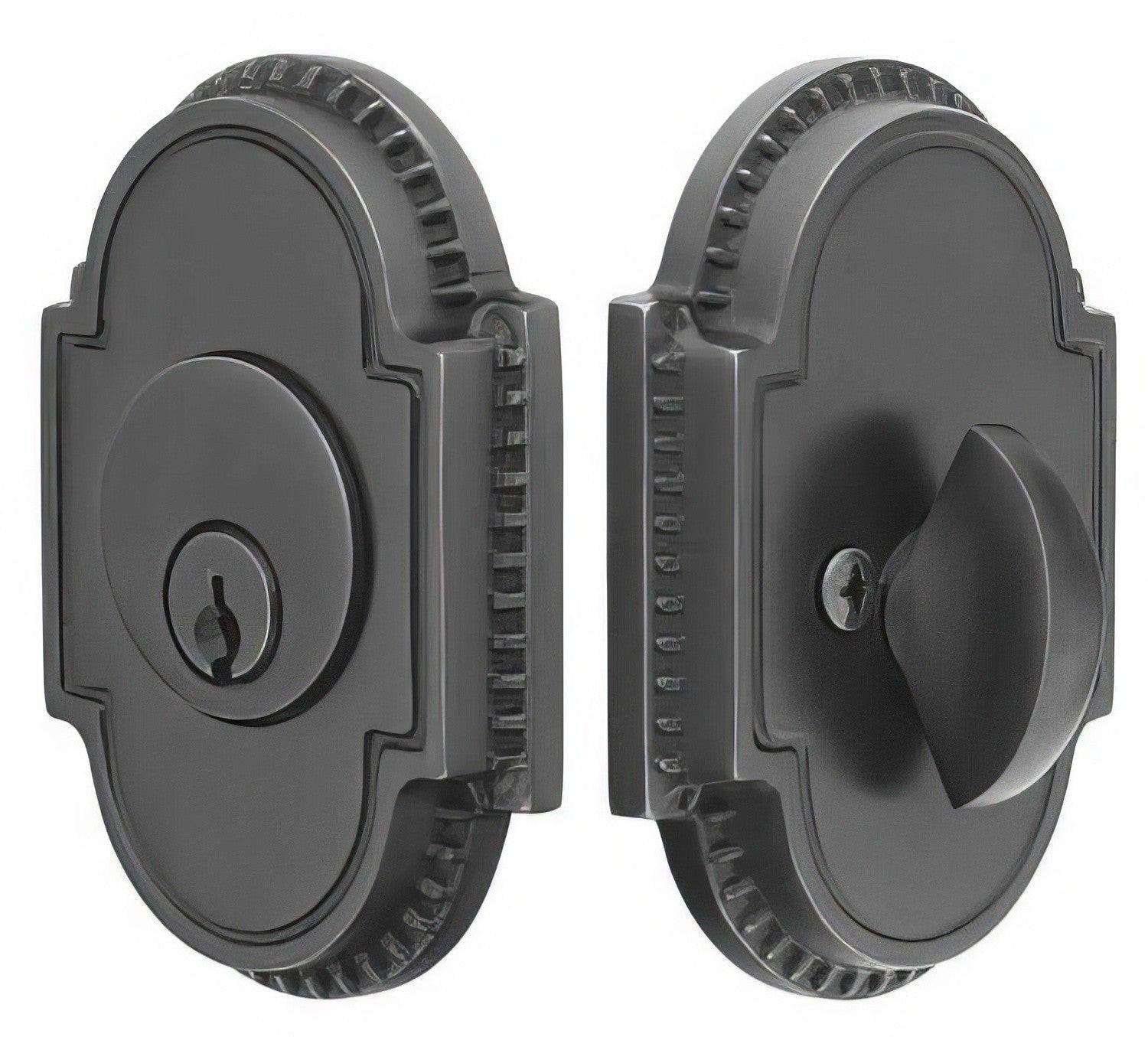 Emtek Knoxville Style Designer Brass Single Cylinder Deadbolt