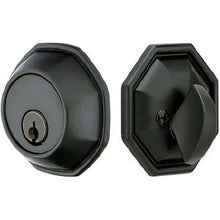 Emtek Octagon Style Tuscany Bronze Single Cylinder Deadbolt