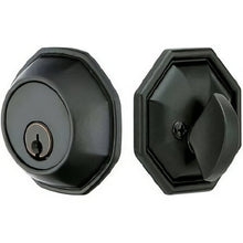 Emtek Octagon Style Tuscany Bronze Single Cylinder Deadbolt