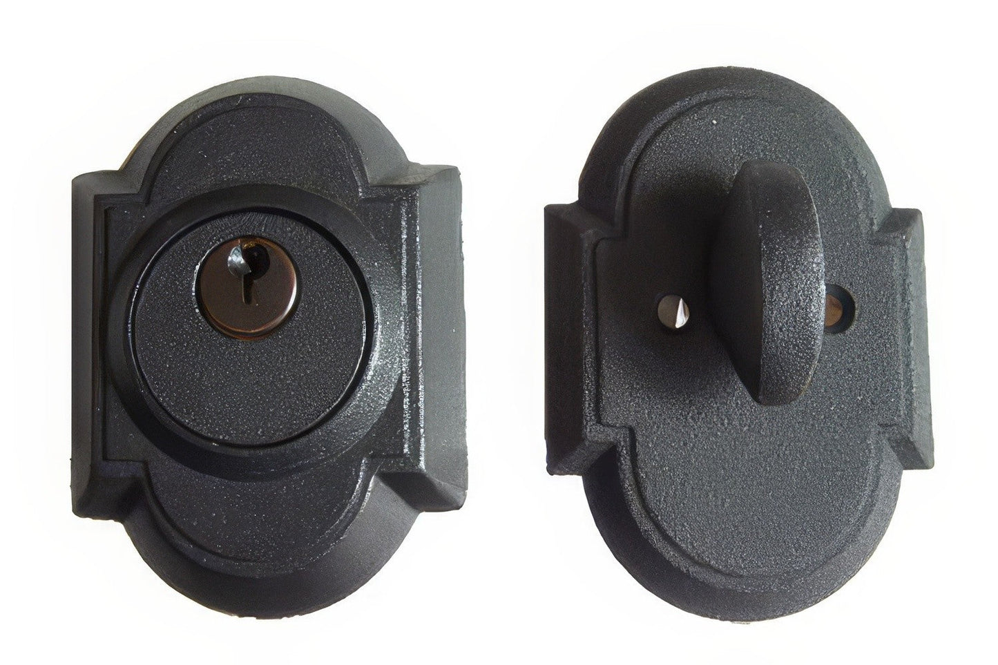 Emtek 8461 #1 Style Wrought Steel Single Cylinder Deadbolt.