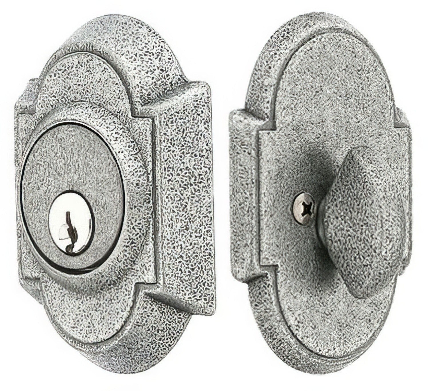 Emtek 8461 #1 Style Wrought Steel Single Cylinder Deadbolt.