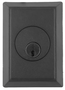 Emtek 8463 #3 Style Wrought Steel Single Cylinder Deadbolt