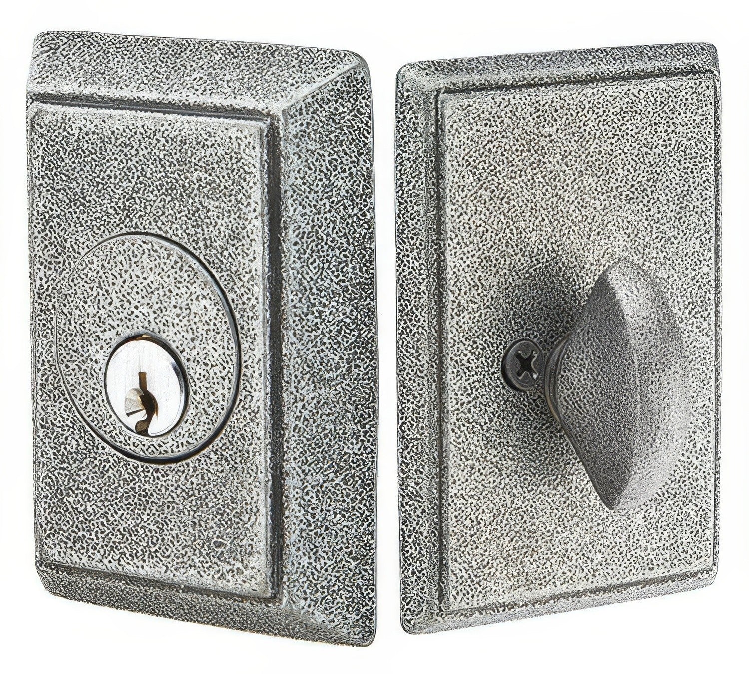 Emtek 8463 #3 Style Wrought Steel Single Cylinder Deadbolt