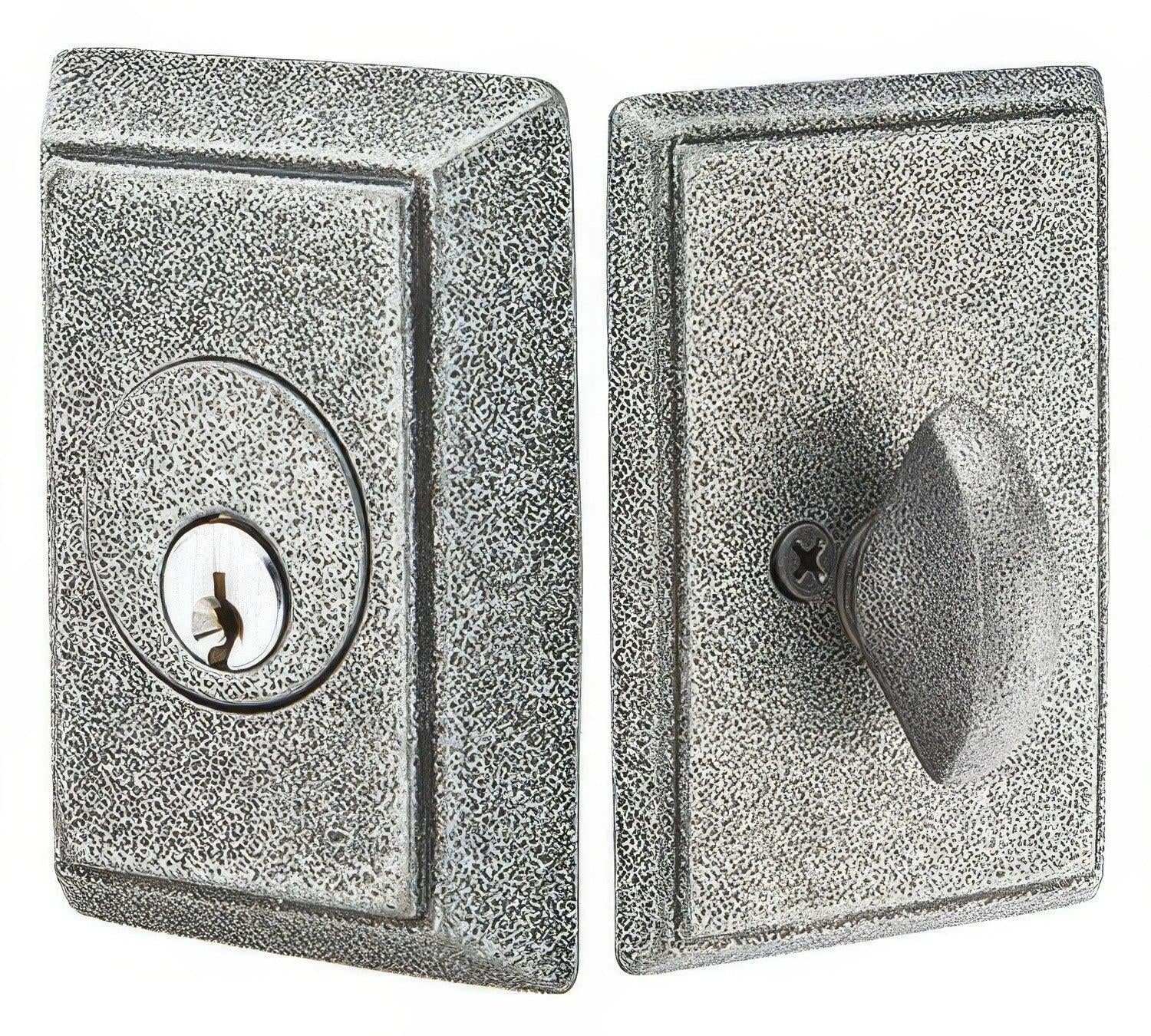 Emtek 8463 #3 Style Wrought Steel Single Cylinder Deadbolt