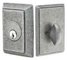 Emtek 8463 #3 Style Wrought Steel Single Cylinder Deadbolt