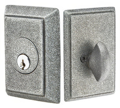 Emtek 8463 #3 Style Wrought Steel Single Cylinder Deadbolt