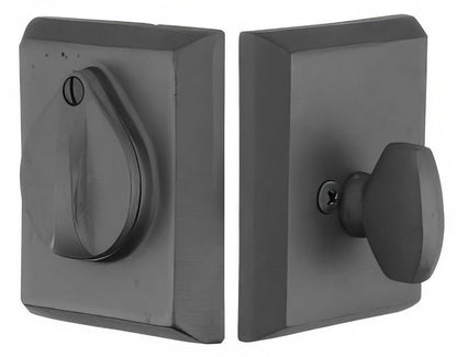 Emtek #3 Style Sandcast Bronze Single Cylinder Deadbolt