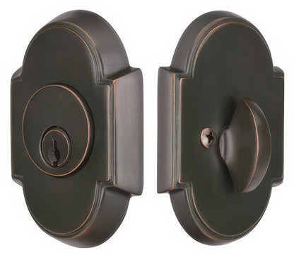Emtek 8466US Brass Modern Single Cylinder Deadbolt