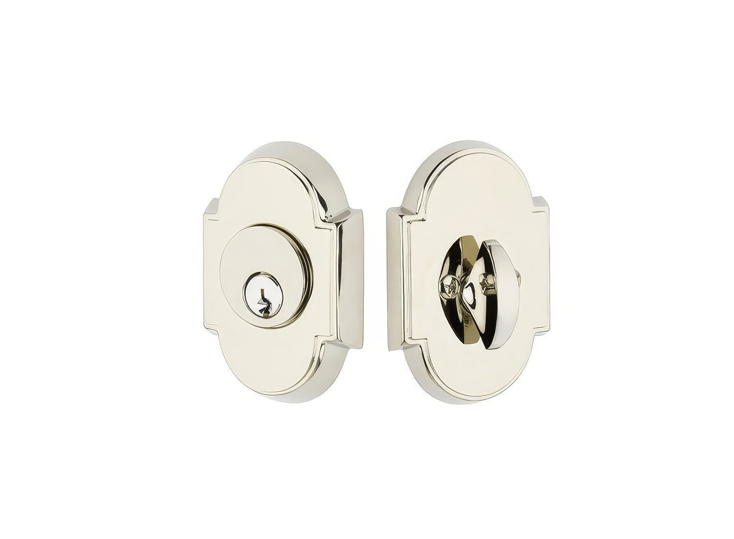 Emtek 8466US Brass Modern Single Cylinder Deadbolt
