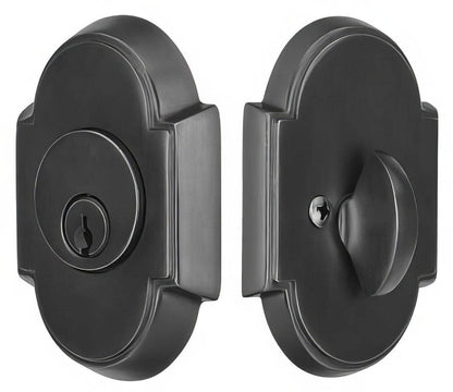 Emtek 8466US Brass Modern Single Cylinder Deadbolt