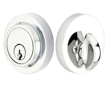 Emtek Modern Style Brass Modern Single Cylinder Deadbolt