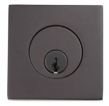 Emtek Rectangular Style Brass Modern Single Cylinder Deadbolt