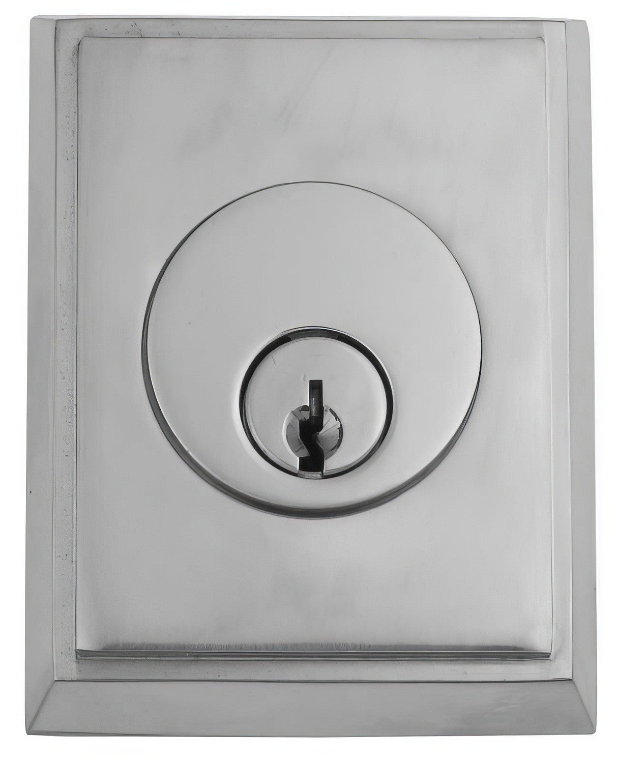 Emtek Rectangular Style Brass Modern Single Cylinder Deadbolt