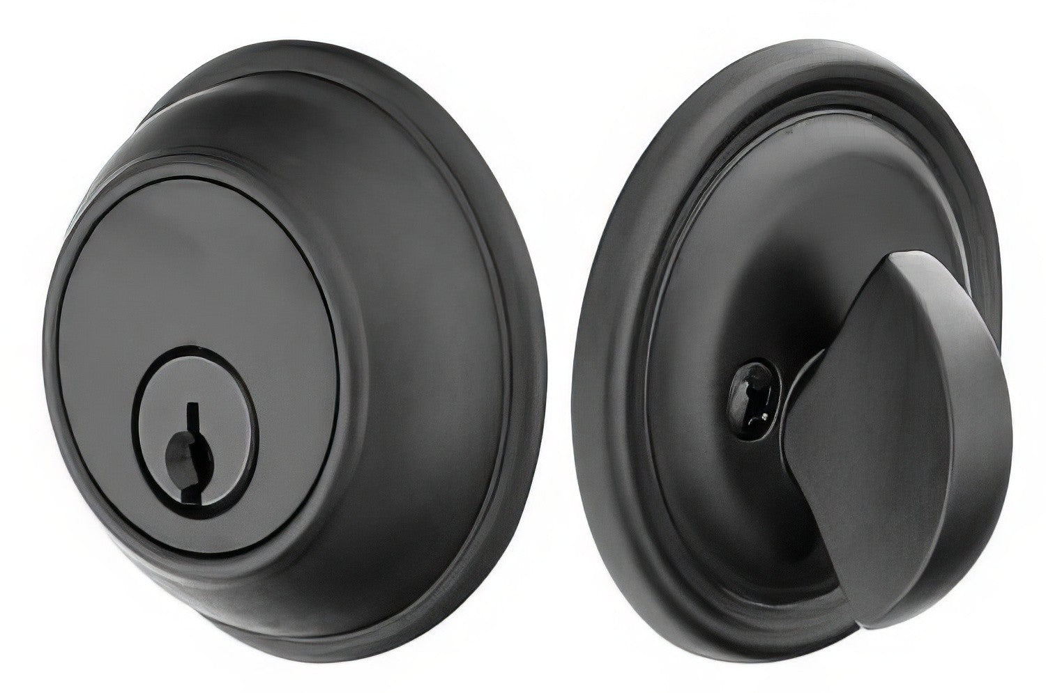Emtek Tuscany Bronze Keyed Entry Single Cylinder Deadbolt