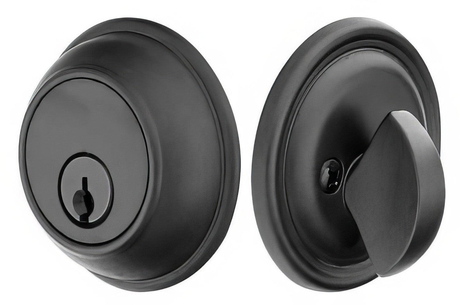 Emtek Tuscany Bronze Keyed Entry Single Cylinder Deadbolt