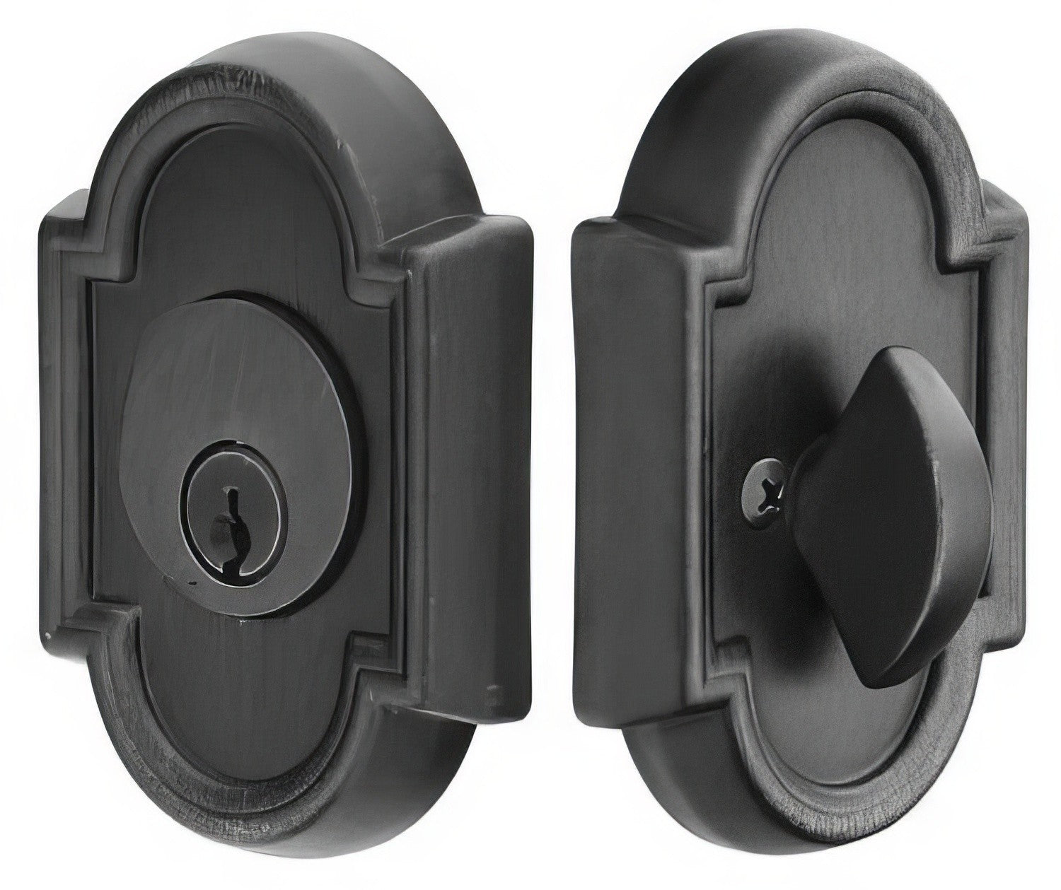 Emtek #11 Style Tuscany Bronze Single Cylinder Deadbolt