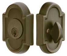 Emtek #11 Style Tuscany Bronze Single Cylinder Deadbolt