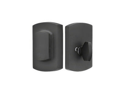 Emtek Ridgemont Style Rustic Modern Single Cylinder Bronze Deadbolt