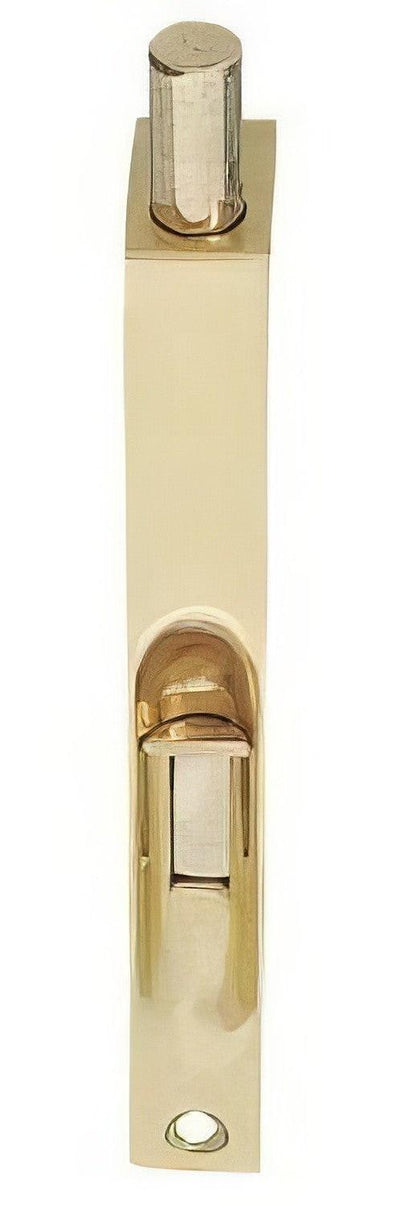 Emtek 8501US 6" Solid Brass Flush Bolt with Square Corners