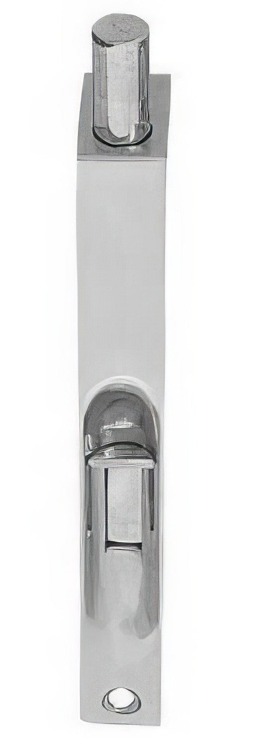 Emtek 8501US 6" Solid Brass Flush Bolt with Square Corners