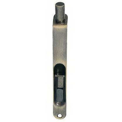 Emtek 6" Solid Brass Flush Bolt with 1/4" Radius Corners