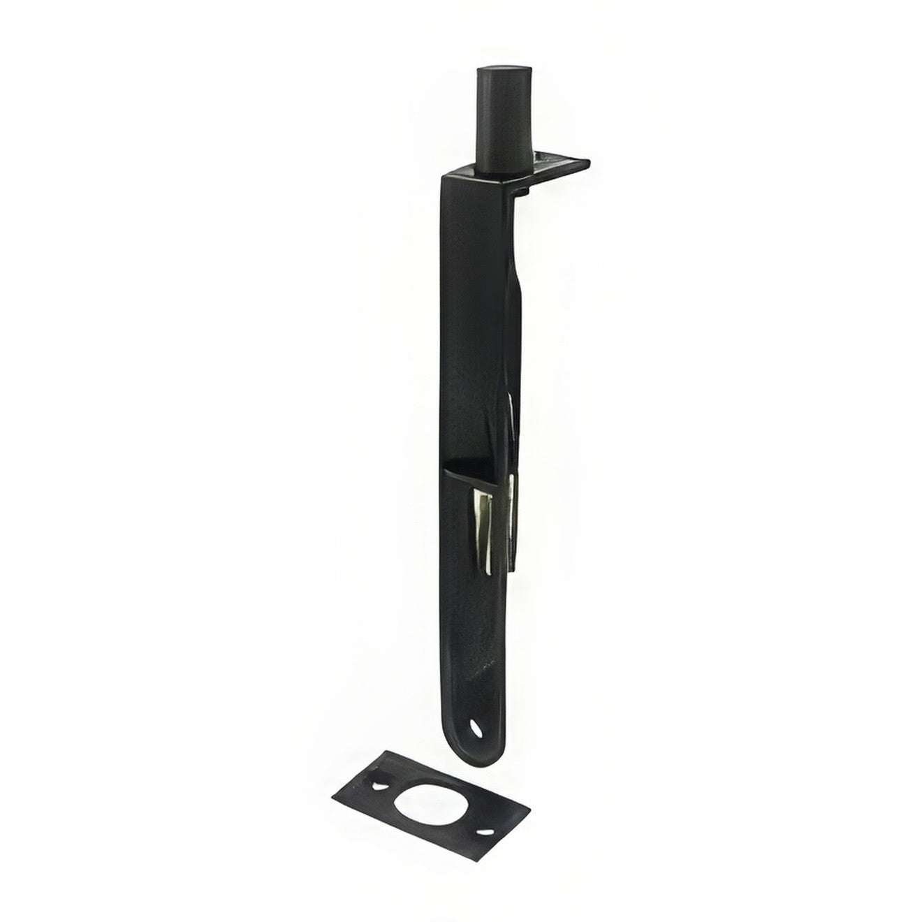 Emtek 6" Solid Brass Flush Bolt with 1/4" Radius Corners