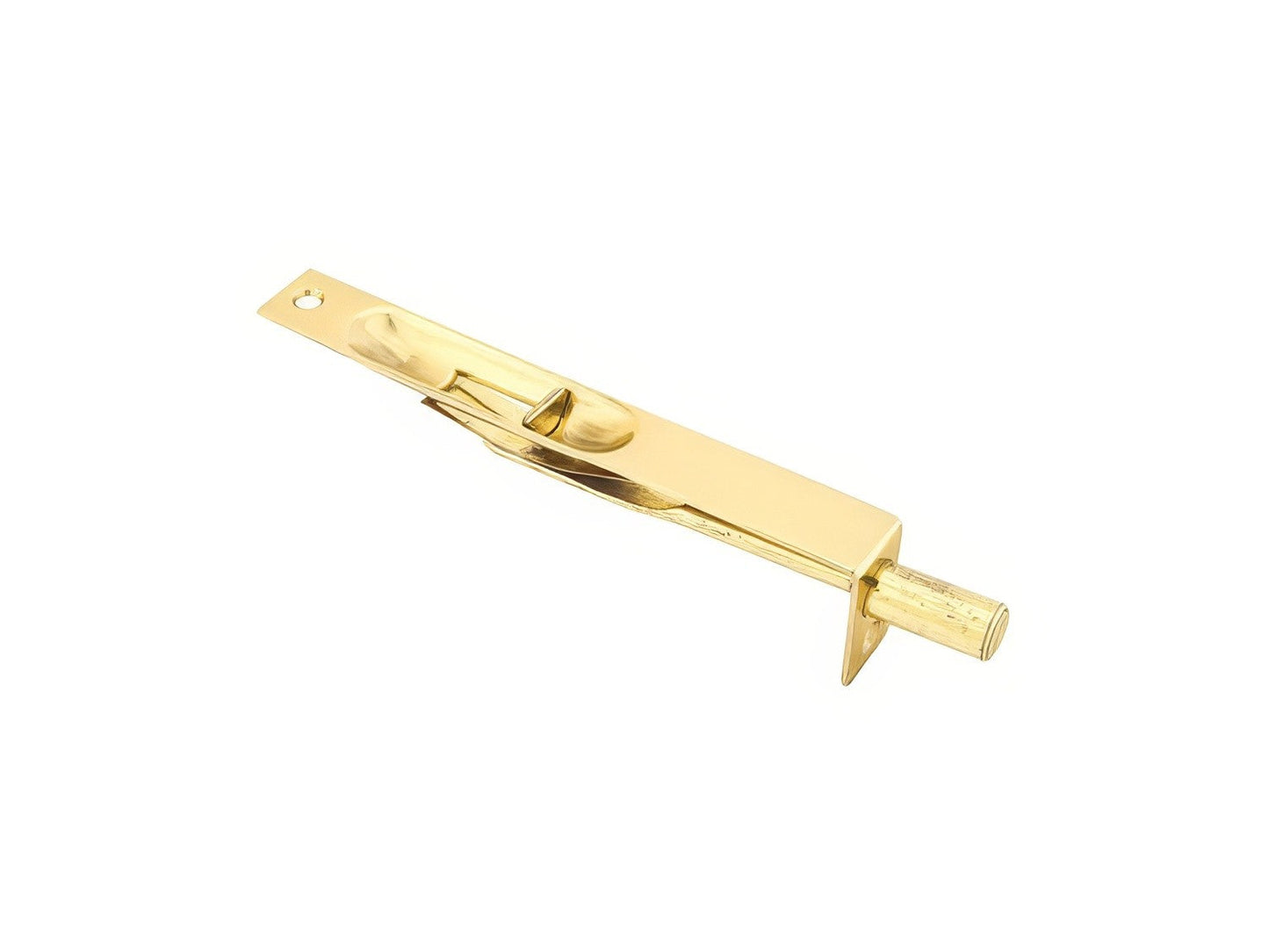 Emtek 6" Solid Brass Flush Bolt with 1/4" Radius Corners