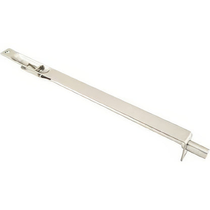Emtek 12" Solid Brass Flush Bolt with Square Corners