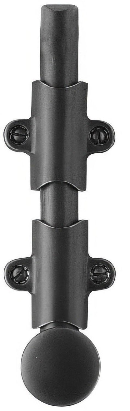 Emtek 6" Solid Brass Surface Bolt with Strikes and Screws